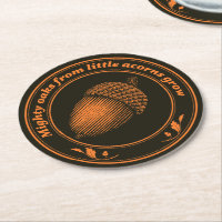 Große Eichen aus kleinen Eichen wachsen