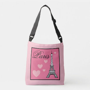 Große Eiffelturm Paris-Tasche Tragetaschen Mit Langen Trägern