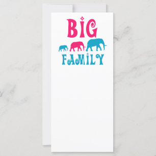 Große Elefantenfamilie