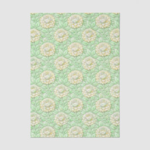 Große Elegante Vintage-Inspirierte Hochzeitsfloris Seidenpapier