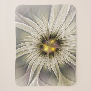 Große Elfenblume, abstrakte moderne fraktale Kunst Sherpadecke