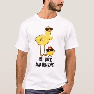 Große Ente und Hensome Funny Animal Pub T-Shirt