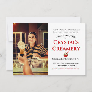 Große Eröffnung Ankündigung