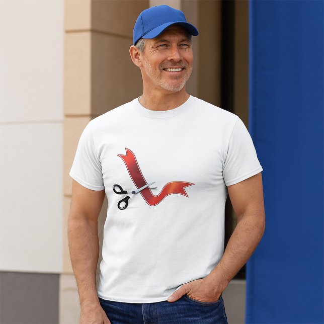 Große Eröffnungs-Feierlichkeiten Scheren Schneiden T-Shirt (Von Creator hochgeladen)