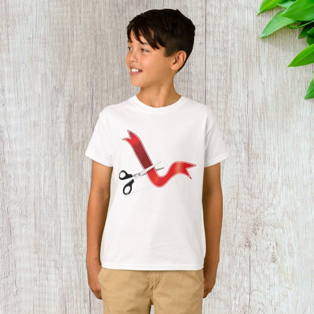 Große Eröffnungs-Feierlichkeiten Scheren Schneiden T-Shirt (Von Creator hochgeladen)
