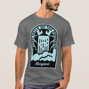 Große Fälle des Potomac Maryland T-Shirt