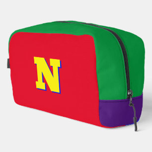 Große Farben Monogramm-Tasche Waschbeutel