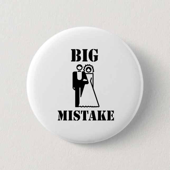 GROSSE FEHLER T - Shirts Button (Vorderseite)