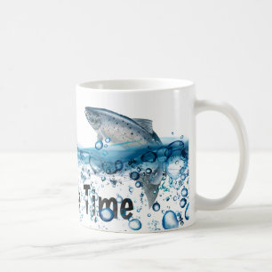 Große Fische im Seewasser Kaffeetasse