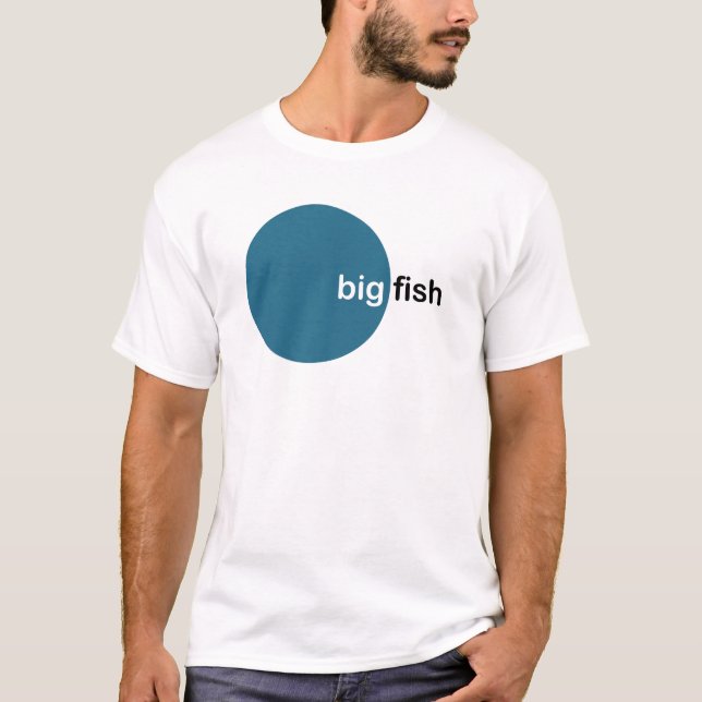 Große Fische T-Shirt (Vorderseite)