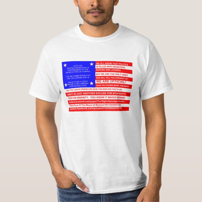 GROSSE FLAGE EINES MERKA T-Shirt (Vorderseite)