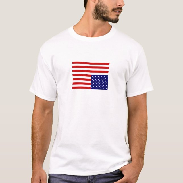große Flagge T-Shirt (Vorderseite)