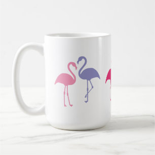Große Flamingo-Statuen 15 oz. Tasse