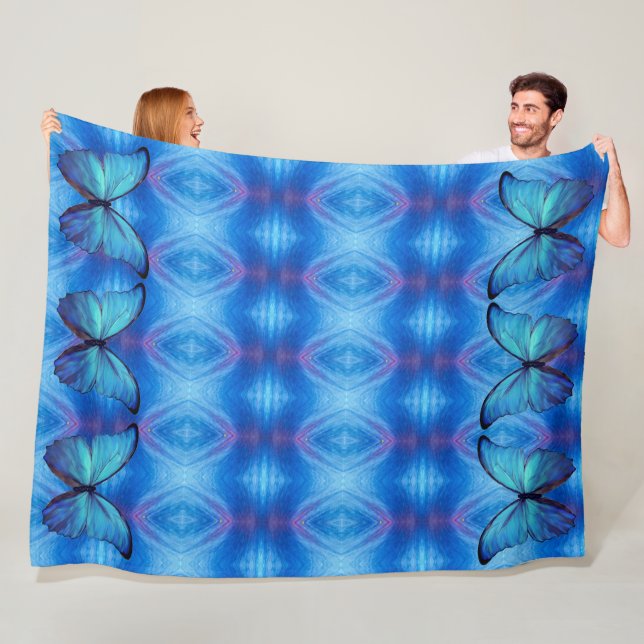 Große Fleece Blanket Blue Butterfells (Beispiel)