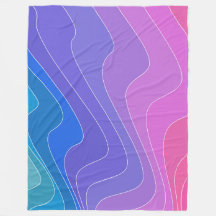 Große Fleece Blanket, modern, abstrakt, farbenfroh