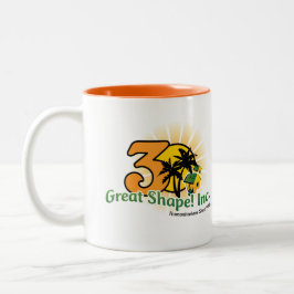 Große Form! Jahrestags-Tasse Inc. 30. Zweifarbige Tasse