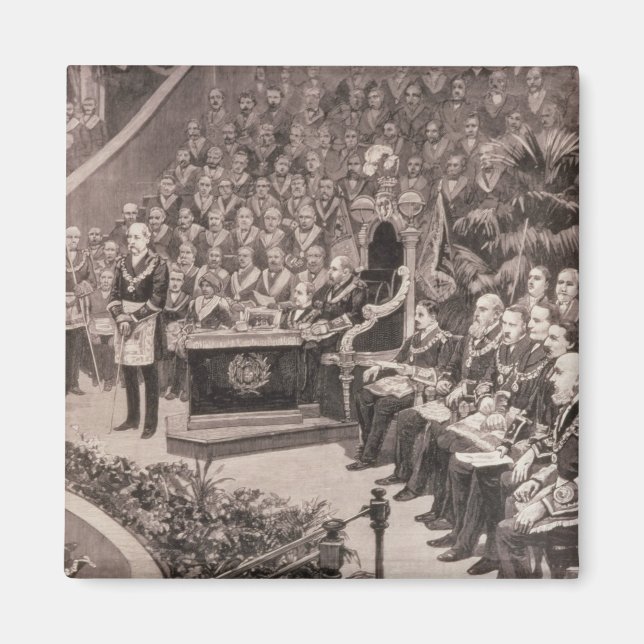 Große Freimaurerische Ansammlung im Royal Albert Magnet (Vorne)