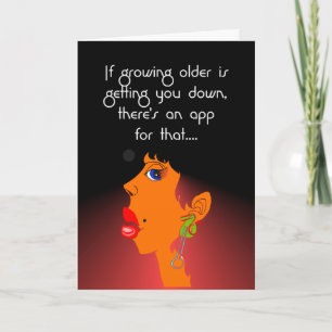 Große Geburtstagswünsche wachsen Karte