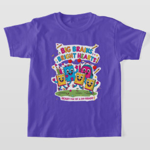 Große Gehirne, helle Herzen - 1. und 2. Klasse Bac T-Shirt