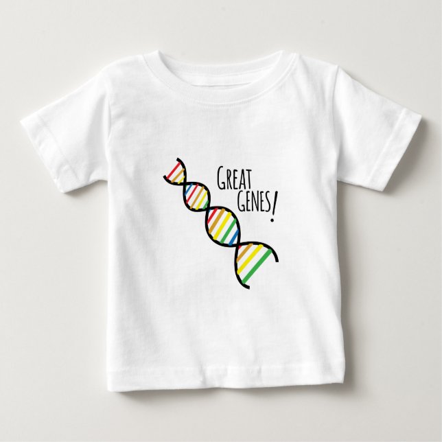 Große Gene Baby T-shirt (Vorderseite)
