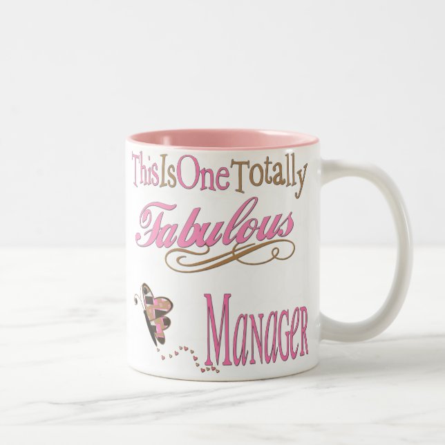 Große Geschenke für Chef Zweifarbige Tasse (Rechts)