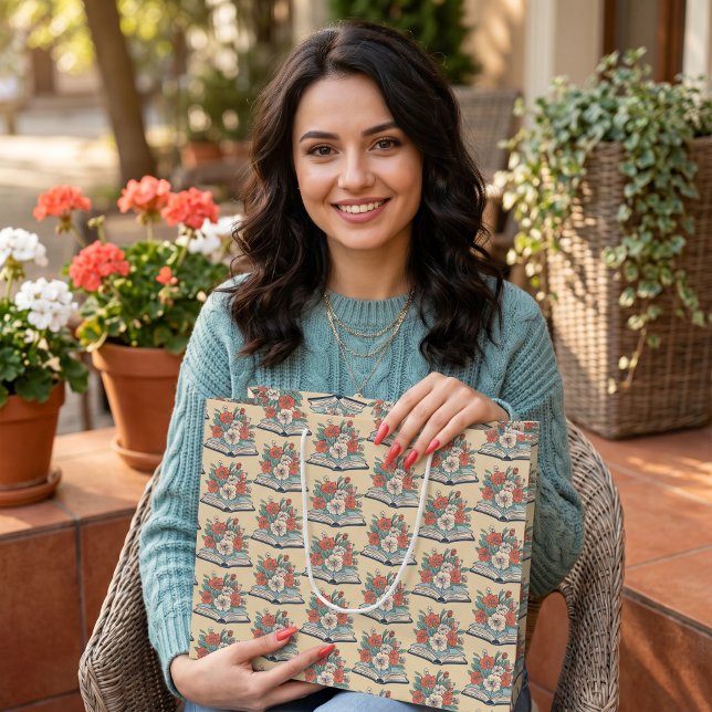 Große Geschenktasche buchen Geschenktüte (Von Creator hochgeladen)