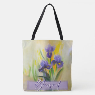 Große, gesegnete Iris-Tasche