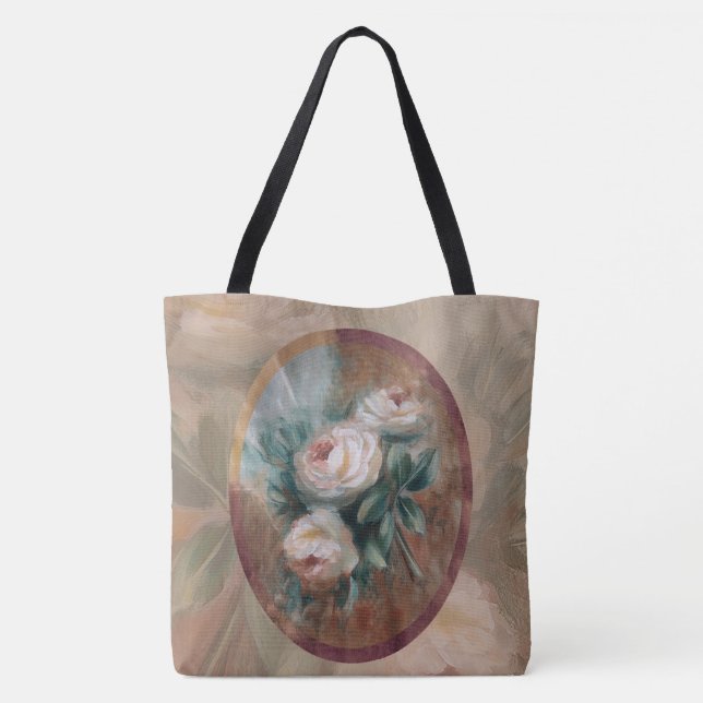 Große gesegnete Meise-Tasche (Sonderedition) (Rückseite)