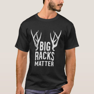 Große Geweihe zählen Bockhirschjäger Papa Lustiger T-Shirt
