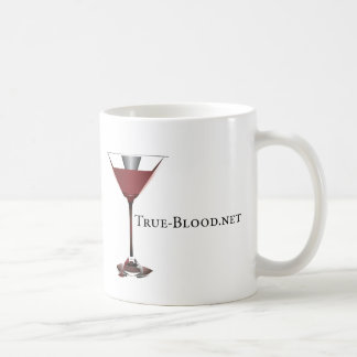 große GlasTasse True-Blood.net Martini Tasse