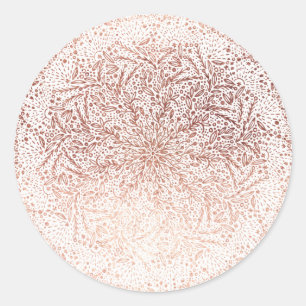 Große Goldpfeife Weihnachtsfeiertage-Rundsticker Runder Aufkleber