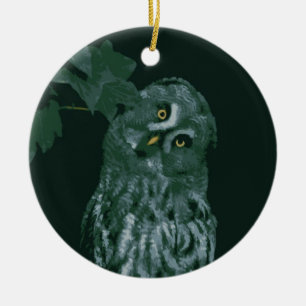 Große graue Schmuckstücke Keramik Ornament