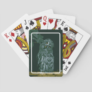 Große Grauschale Spielkarten