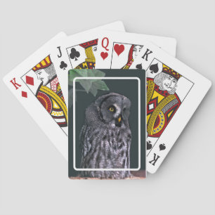 Große Grauschale Spielkarten