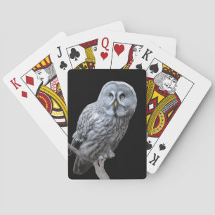Große Grauschale Spielkarten