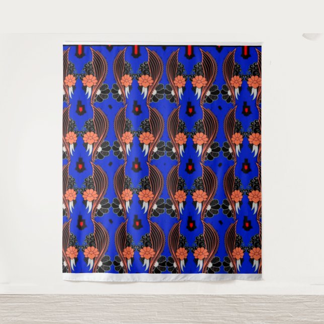 Größe: groß (68" x 80") Sofort Set der Stimmung Wandteppich (Vorderseite)