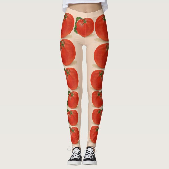 große große, saftige Tomaten Leggings (Vorderseite)