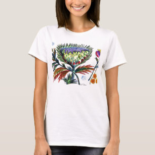 Große große starke Distel für eine starke Perso T-Shirt