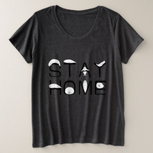 GROßE GRÖßE T-Shirt