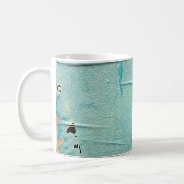 Große Grunge Texturen und Hintergründe - perfekte  Kaffeetasse (Links)
