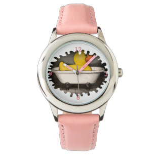 Große Gummientenuhr Armbanduhr