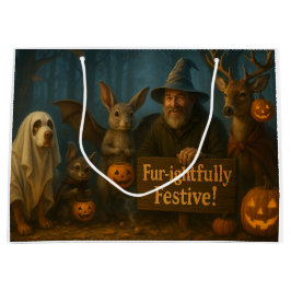 Große Halloween-Geschenktasche (Horizontales Layou Große Geschenktüte