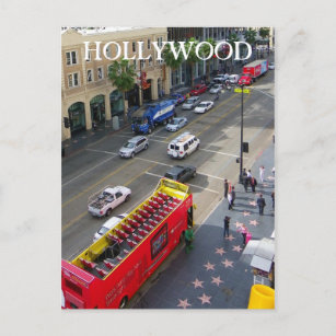 Große Hollywood Boulevard Postcard! Postkarte