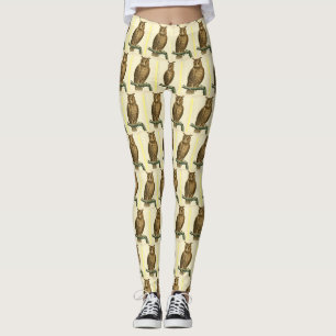 Große Horned OwlThunder_Cove Leggings
