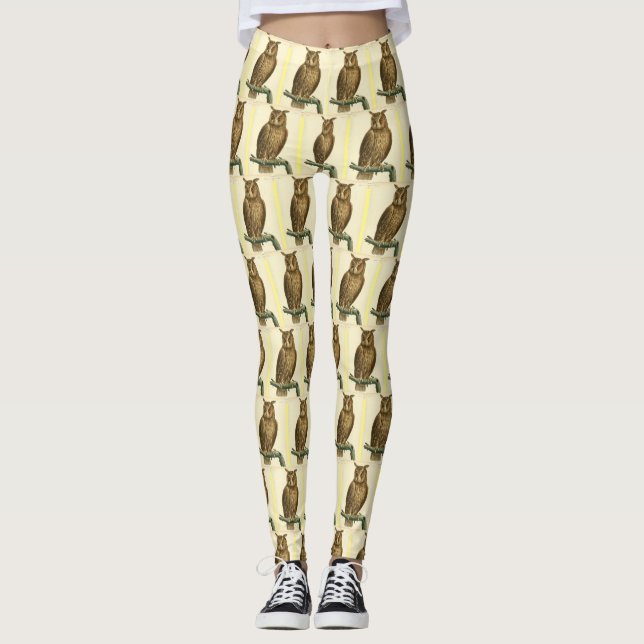 Große Horned OwlThunder_Cove Leggings (Vorderseite)