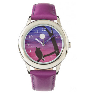 Große Hornschale Armbanduhr