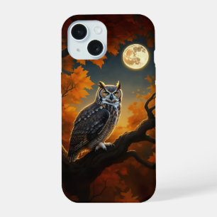 Große Hornschale im Herbst iPhone 15 Hülle