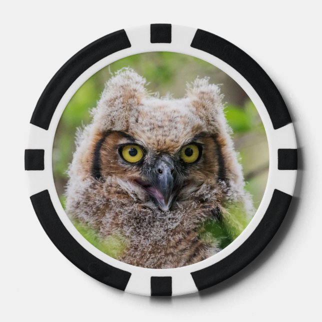 Große Hornschale Pokerchips (Vorderseite)