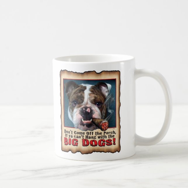 GROSSE HUNDEbull-HUNDETasse Tasse (Rechts)