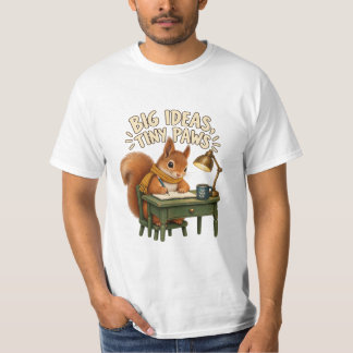 Große Ideen Kleine Pfoten Süßes Haustier-T-Shirt T-Shirt